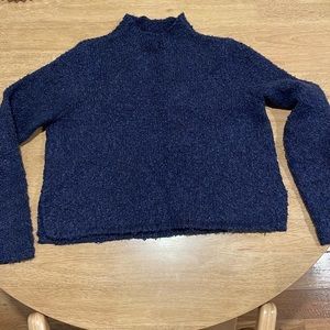 Aerie cropped mock neck sweater
